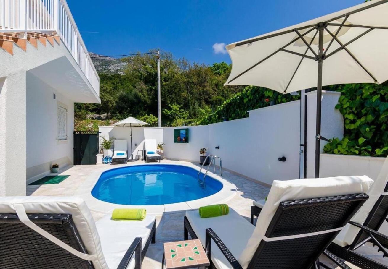 Apartments Ante - With Pool Кавтат Екстериор снимка